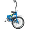 Складной велосипед NOVATRACK TG-20 CLASSIC 1.0 синий