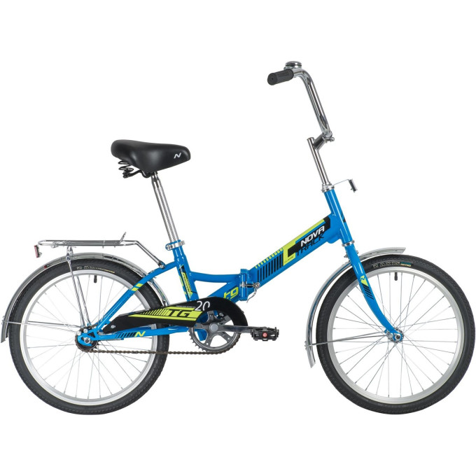 Складной велосипед NOVATRACK TG-20 CLASSIC 1.0 синий