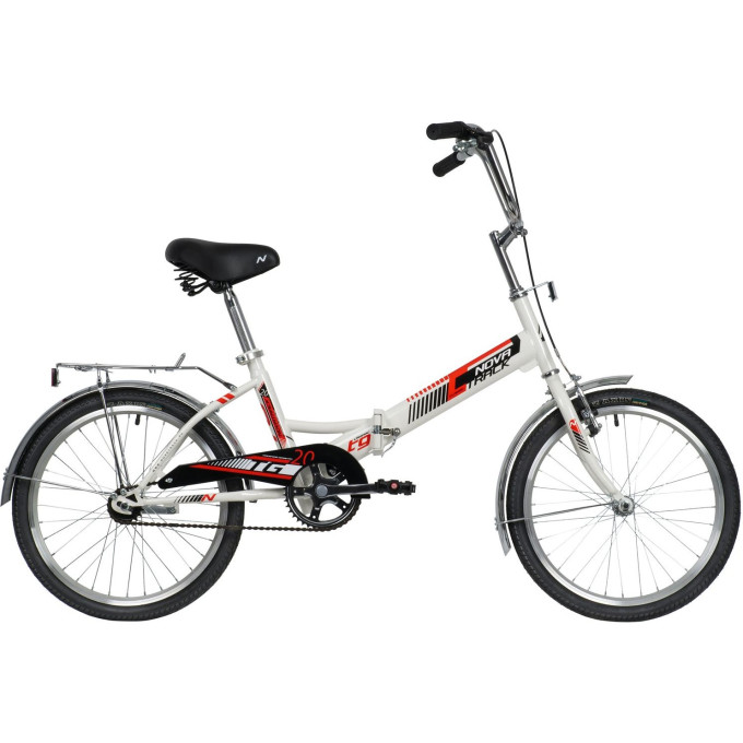 Складной велосипед NOVATRACK TG-20 CLASSIC 2.0 белый