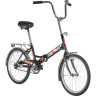 Складной велосипед NOVATRACK TG-30 CLASSIC чёрный