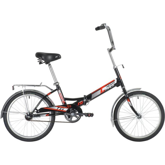 Складной велосипед NOVATRACK TG-30 CLASSIC чёрный