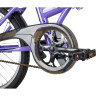 Складной велосипед NOVATRACK TG-30 CLASSIC фиолетовый