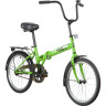 Складной велосипед NOVATRACK TG-30 CLASSIC салатовый