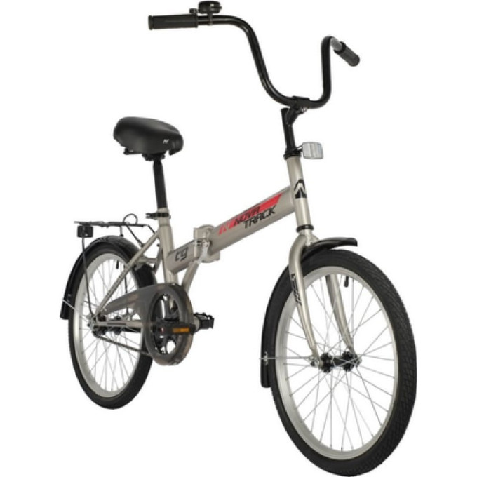 Складной велосипед NOVATRACK TG-30 CLASSIC серый
