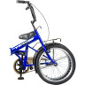 Складной велосипед NOVATRACK TG-30 CLASSIC синий