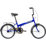 Складной велосипед NOVATRACK TG-30 CLASSIC синий