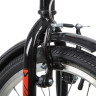 Складной велосипед NOVATRACK TG-30 CLASSIC V-Brake черный