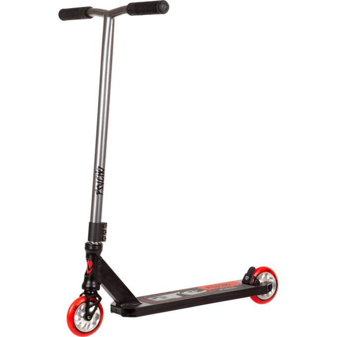 Трюковый самокат NOVATRACK PSYCHO 50/110 серебристый