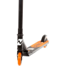Трюковый самокат NOVATRACK WOLF 50 черный с оранжевым
