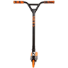 Трюковый самокат NOVATRACK WOLF 50 черный с оранжевым