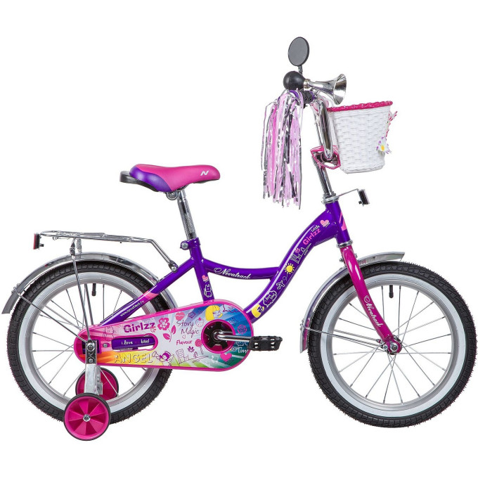 Велосипед NOVATRACK LITTLE GIRLZZ 16